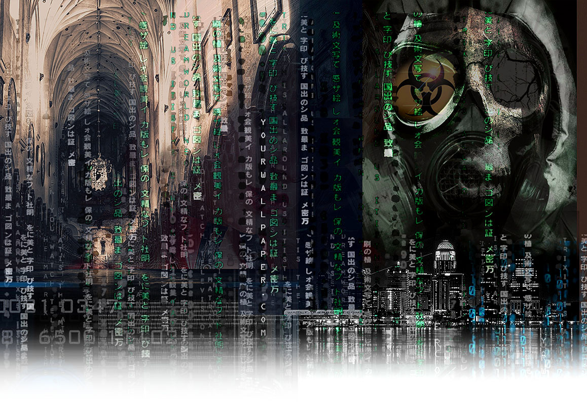 Arcane-tech-shadows-in-the-Machine skull catedral numerized